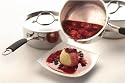 Tri-ply 3 Piece Stainless Steel Saucepan Set