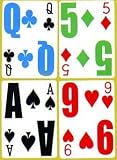 Bicycle EZ See Lo Vision Playing Cards