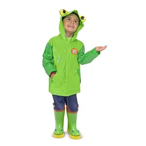Melissa & Doug Sunny Patch Soggy Froggy Raincoat