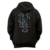 New York Mets Full Zip Hooded Fleece Sweatshirt