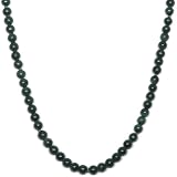 4mm Malachite Long Bead Necklace, 50
