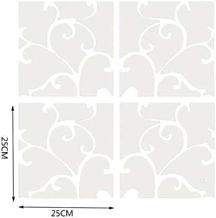 Newwell 32pcs Removable 3d Vine Mirror Acrylic Wall Stickers Home Decor Art Vinyl Decal Wall Stickers