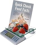 EatSmart Digital Nutrition Scale with Barron's Quick Check Food Facts (Paperback)