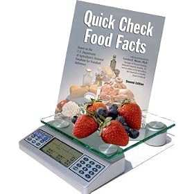 EatSmart Digital Nutrition Scale with Barron's Quick Check Food Facts (Paperback)