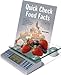 EatSmart Digital Nutrition Scale with Barron's Quick Check Food Facts (Paperback)