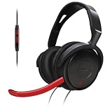 Produkt-Bild: Philips SHG7980/10 Gaming-B&uuml;gelkopfh&ouml;rer inkl. mini-Mikrofon schwarz/rot