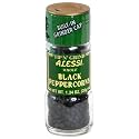 Alessi Black Peppercorn with Grinder, 1.34-Ounce Grinders (Pack of 6)