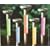 NEW 4 x COLOUR CHANGEING BUBBLE SOLAR GARDEN LIGHTS