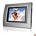 Coby DP-557 5.6-Inch Digital Photo Frame with MP3 Player (Silver Metal)