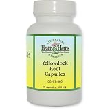 Alternative Health & Herbs Remedies Yellowdock Root Capsules, 60-Count Bottle (Pack of 2)