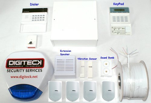 AK0  WIRED BURGLAR ALARM SYSTEM WITH DIALER/P...