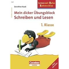 Dorothee Raab - Lernen mit Rufus Rabenschlau: 1. Schuljahr - Mein dicker �bungsblock: Schreiben und Lesen: Band 250. �bungsblock. Extra: Abc-Puzzleposter