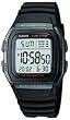 Casio Men's Core W96H-1BV Black Resin Quartz Watch with Digital Dial