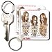 Londons Times Funny Panel Hollywood Cartoons - Tyra Banks - Key Chains