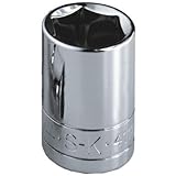 SK Hand Tool 40905 6 Point 5/32-Inch Standard Drive Socket, 1/4-Inch, Chrome [並行輸入品]
