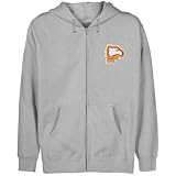 NCAA Winthrop Eagles Youth Ash Logo Applique Full Zip Hoody