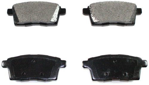 Dura International BP1259 MS Rear Semi-Metallic Brake Pad