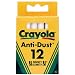 Crayola - Anti Dust White Chalk