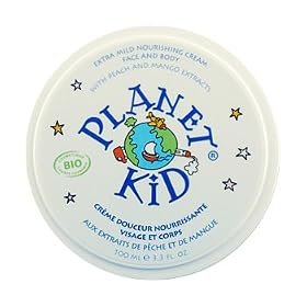 Planet Kid Cr�me douceur nourrissante visage et corps Mangue et P�che 100ml