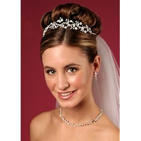 Marthas Vineyard Tiara: The Band Winds Up and Down to Form a Free Flowing Ribbon Upon Which an Intricately Woven Pattern of Small Silver Branches Adorned by Austrian Crystals Rests On 41o2eogap%2BL. SL500 AA280 Marthas Vineyard Tiara: The Band Winds Up and Down to Form a Free Flowing Ribbon Upon Which an Intricately Woven Pattern of Small Silver Branches Adorned by Austrian Crystals Rests On
