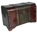 Old World Victorian Decorative Trunk 1889
