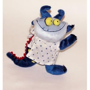 Protonix Bean Bag Dino-bug in Hospital Gown