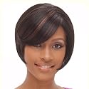 JANET HUMAN Lace Front Wig MARA-Color#1-Jet Black