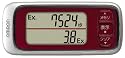 オムロン(OMRON) 歩数計 Walking style HJ-301-R レッド