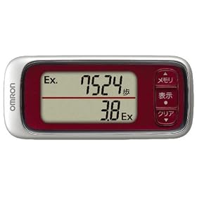 �I������(OMRON) �����v Walking style HJ-301-R ���b�h