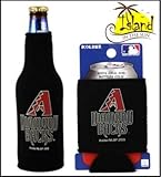 SET OF 2 ARIZONA DIAMONDBACK CAN & BOTTLE KOOZIE COOLER