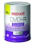 Maxell 100-Pack 4.7 GB DVD+R Discs 639016