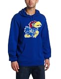 NCAA Men's Kansas Jayhawks Playbook Fleece Hoodie (Blue, Medium)