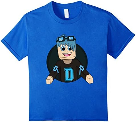 Kids Youtuber Gamer t-Shirt | The Fifth Dan 12 Royal Blue