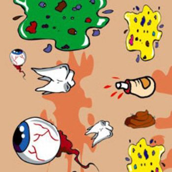 Gross Christmas Gift Wrap Funny Wrapping Paper