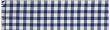 Durable Hand Woven 100% Cotton Colorful Blue and White Check Table Runners 12x72 Inches Set of Two