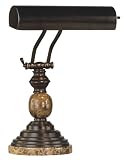 Robert Abbey Bronze And Marble Piano Desk Lamp