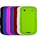 Electromaster(TM) Brand - 7X Hard Rubberized Snap-On New Skin Case Cover Accessories for Blackberry Bold Touch 9900 9930