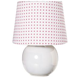 Circo&reg; Polka-Dot Table Lamp - White
