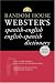 Random House Webster's Spanish-English English-Spanish Dictionary: Second Edition