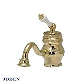【JODEN】アレキサンダーシングルレバーCL（ブラス）　洗面用ワンホール混合栓 クラシック蛇口 1PLAG