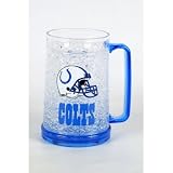 Indianapolis Colts Plastic Crystal Freezer Mugs - Set of 4 - B000B8JWZA