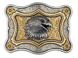 Tandy Leather Eaglehead Trophy Buckle 1770-20