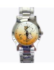 Silver Camper Snoopy and Woodstock Womens Watch