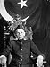 First Gov. Gen. of Independent Pakistan Mohammed Ali Jinnah Sitting in Front of Pakis...