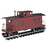 G RTR Wood Caboose, Oxide Red/Unlettered