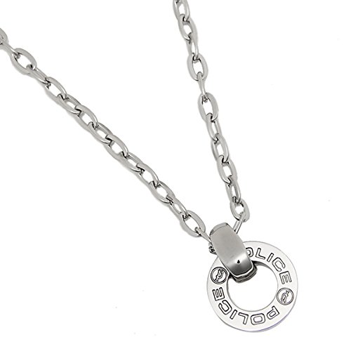 (ポリス) POLICE ポリス ネックレス メンズ POLICE 23365PSS01 POLICE N HALLOW ペンダント シルバー[並行輸入品]