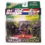 Snake Eyes & Swamp Rat GI Joe Venom vs. Valor Action Figures