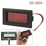 Amico Mini 3 1/2 Digits Red LED Display DC 200V Voltage Meter Amico Mini 3 1/2 Digits Red LED Display DC 200V Voltage Meter