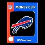 Buffalo Bills Large Enameled Pewter Money Clip/Card Holder - NFL Football Fan Shop Sports Team Merchandise