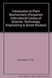 Introduction to plant biochemistry